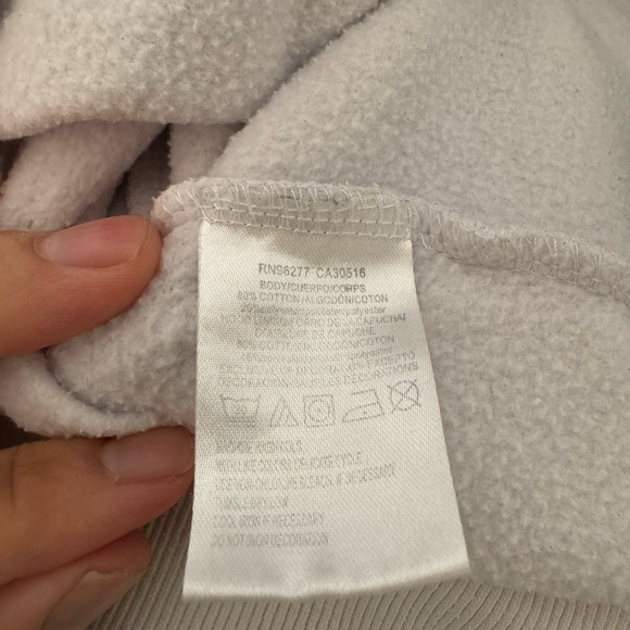 Vans off the Wall white hoodie size large - Picture 4 of 5